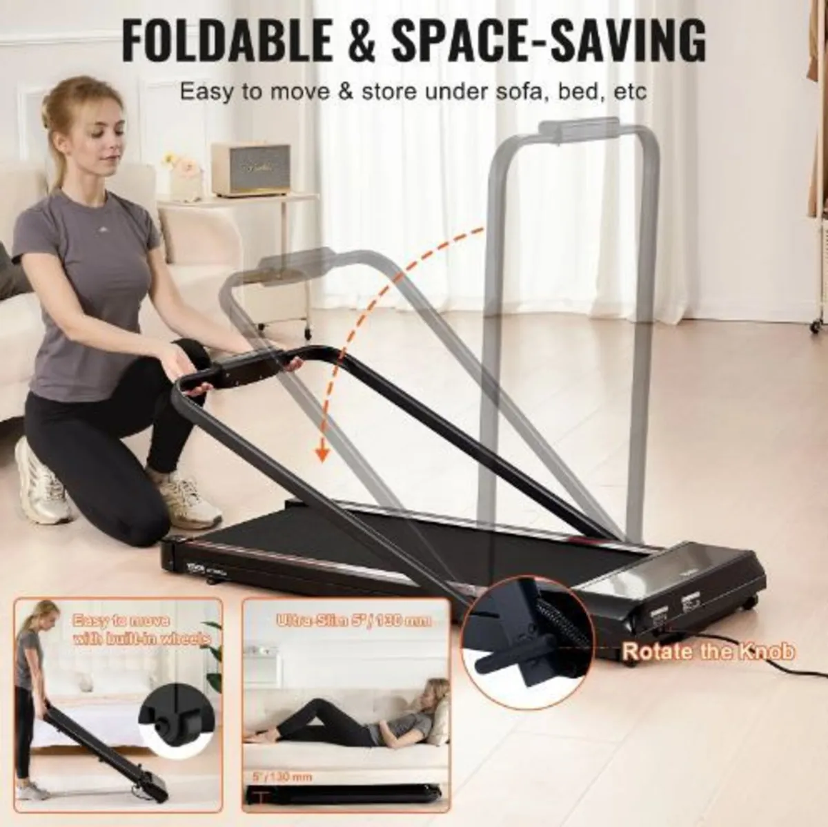 Walking Pad, Under Desk Treadmill - Image 2