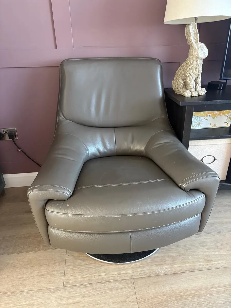 Corner Sofa and Swivel Chair - Image 4