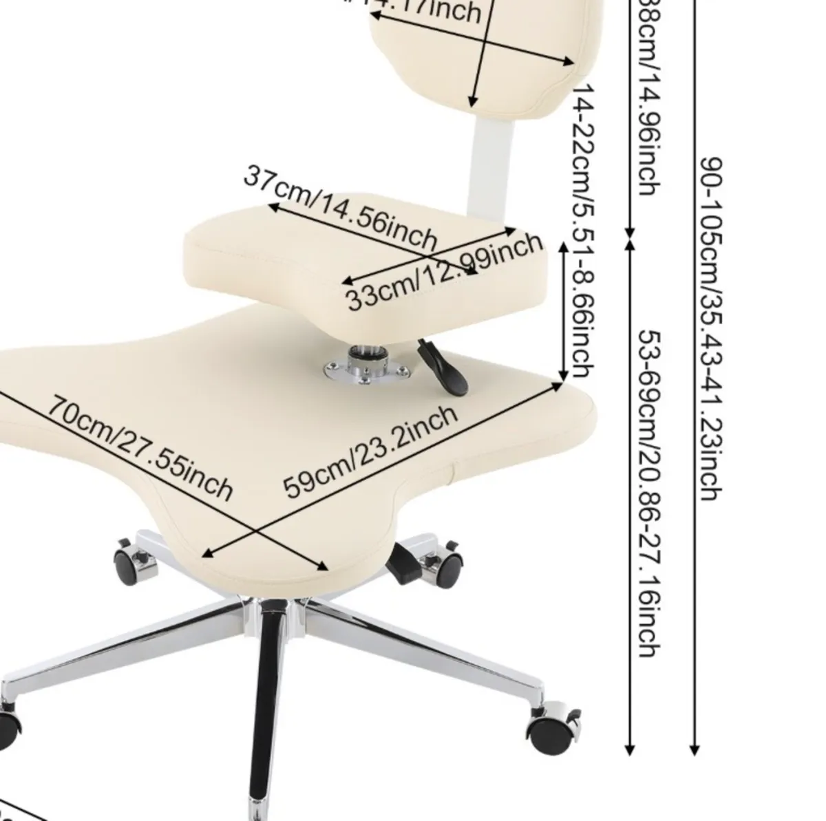 Cross-leg gaming/office Chair - Image 2