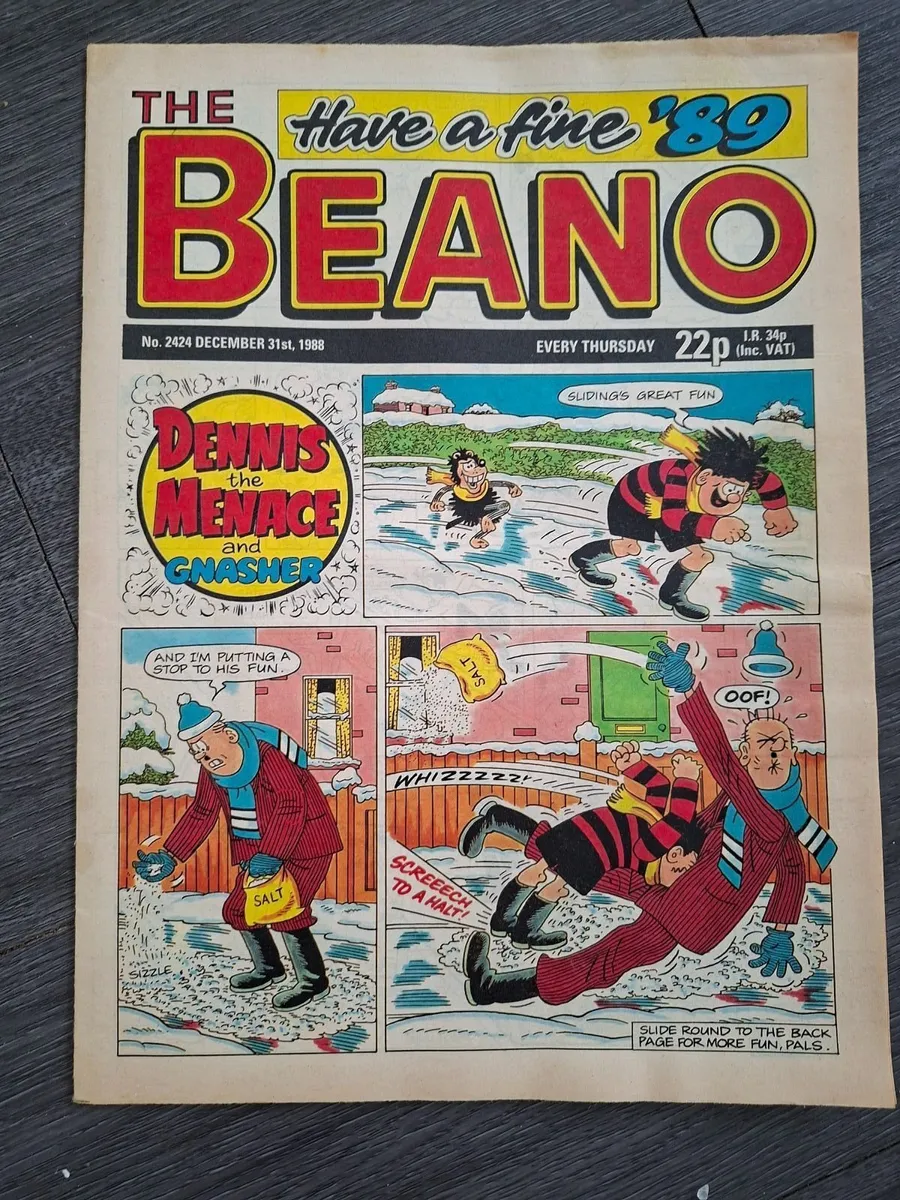 Beano New Years Eve Edition 1988 - Image 1