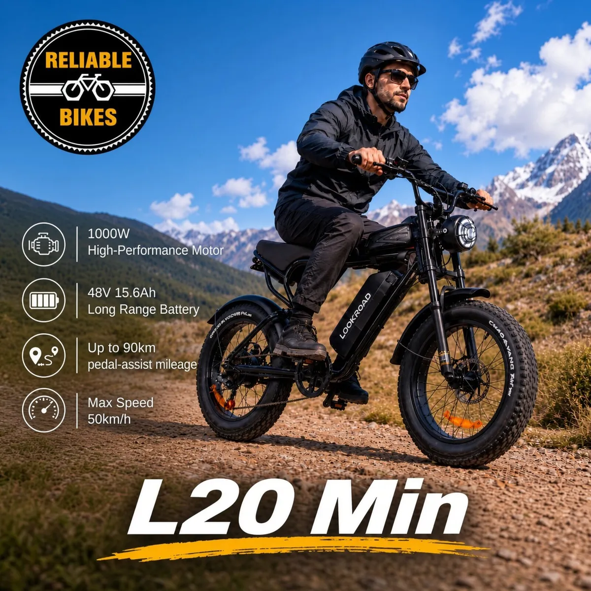 L20 Min Fat E-Bike - Image 1