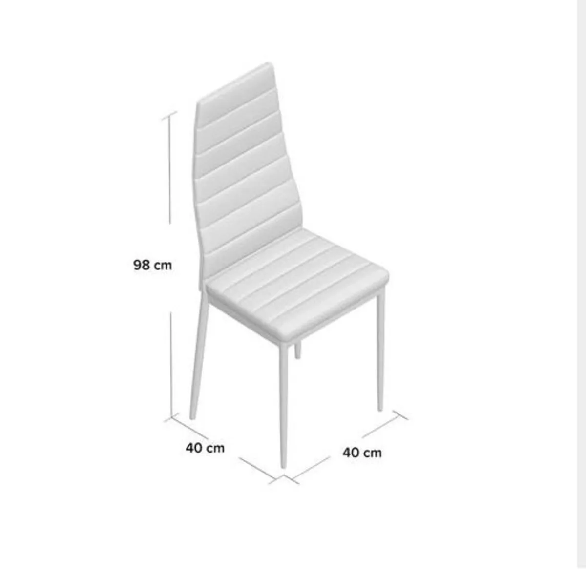 Melrose Upholstered Dining Chair (Set of 4) - Image 1