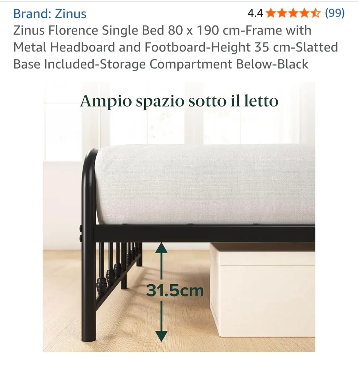 Single bed frame - Image 3