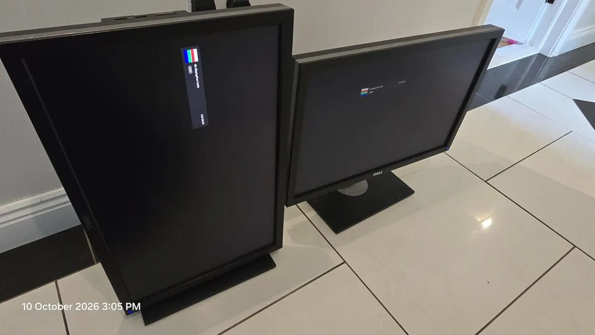 2 × Dell UltraSharp U2410 24-inch Monitors – Great - Image 3