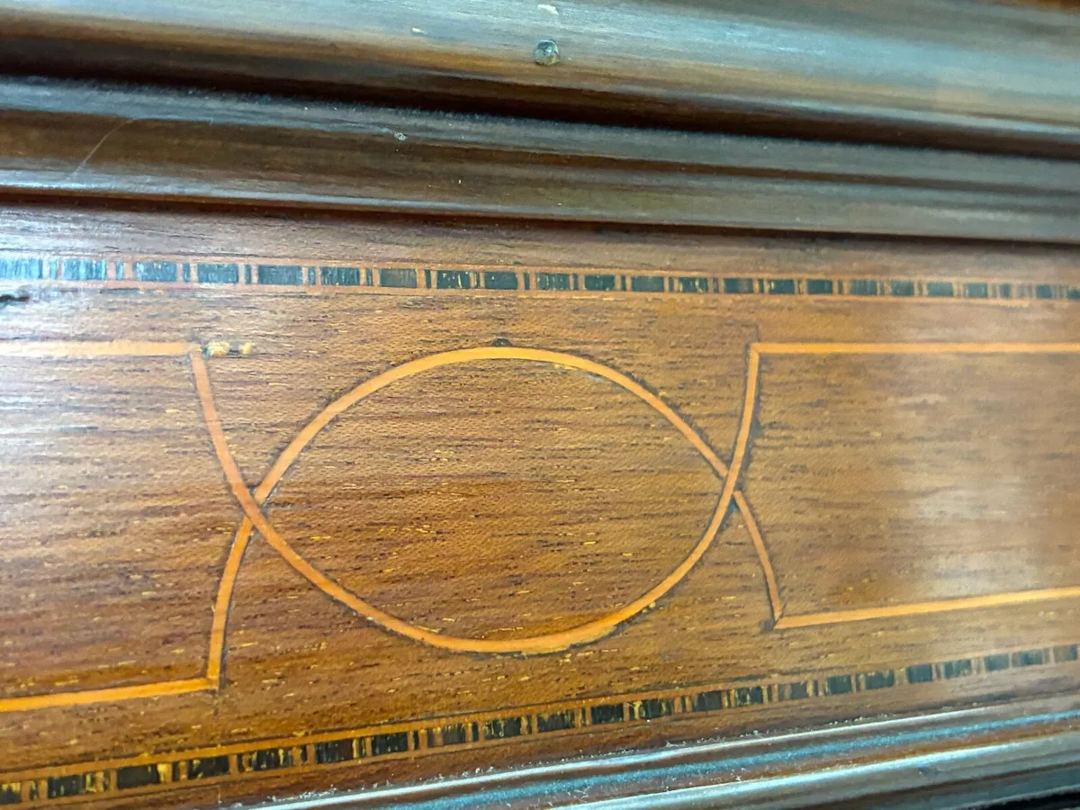 Antique Edwardian Display Cabinet - Image 4