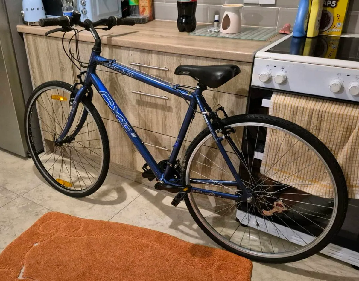 ADULTS BLUE APOLLO HYBRID BIKE 20” FRAME BIKE BRAK - Image 4