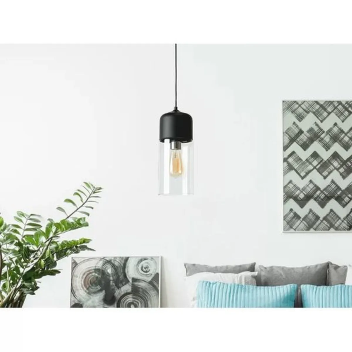 Marcellina 1 - Light Cylinder Pendant - Image 4