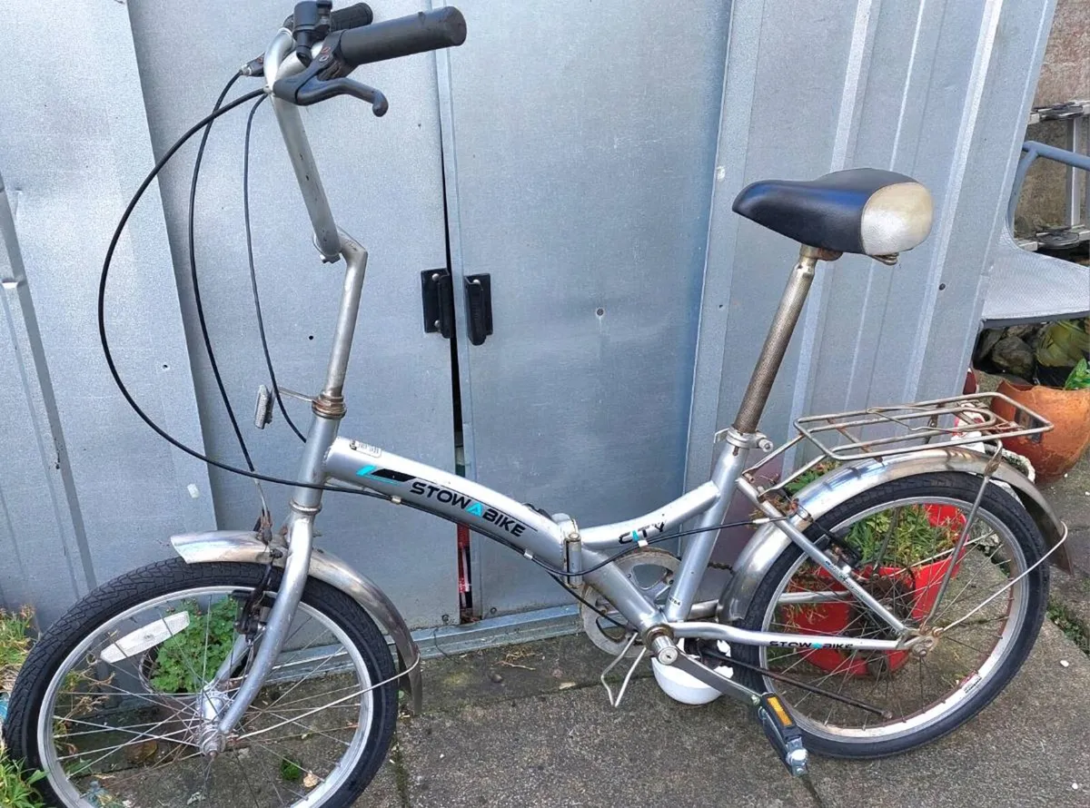 Stow A Bike Folding City Bike - Image 2