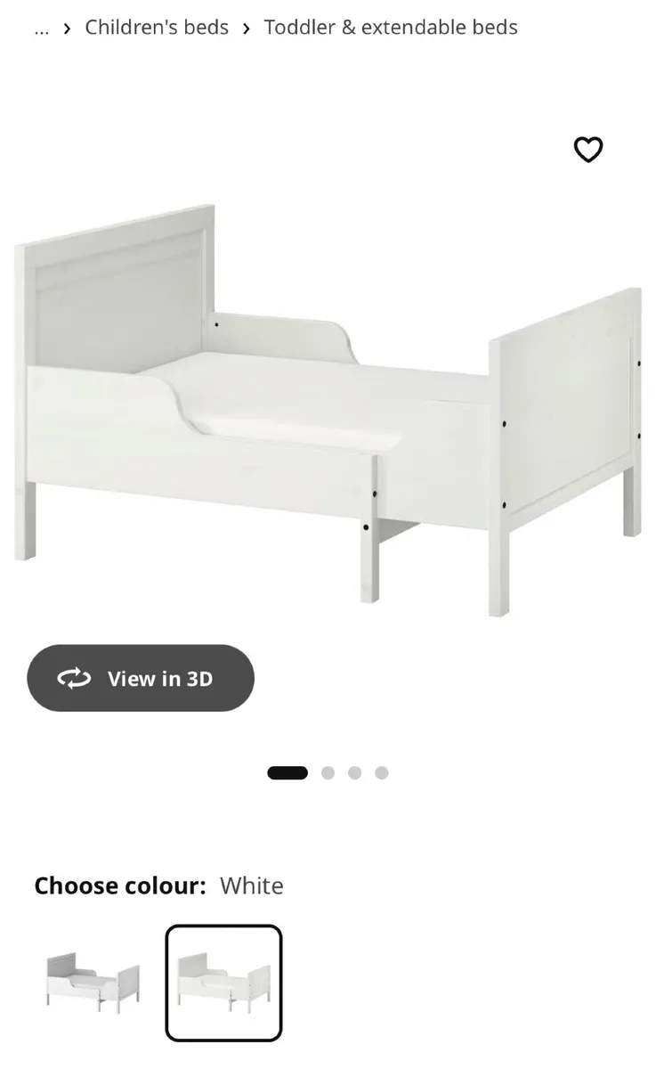 IKEA Extendable Kids bed - Image 4