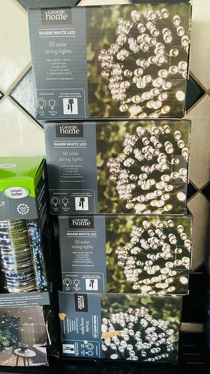 Solar and battery string lights - Image 4