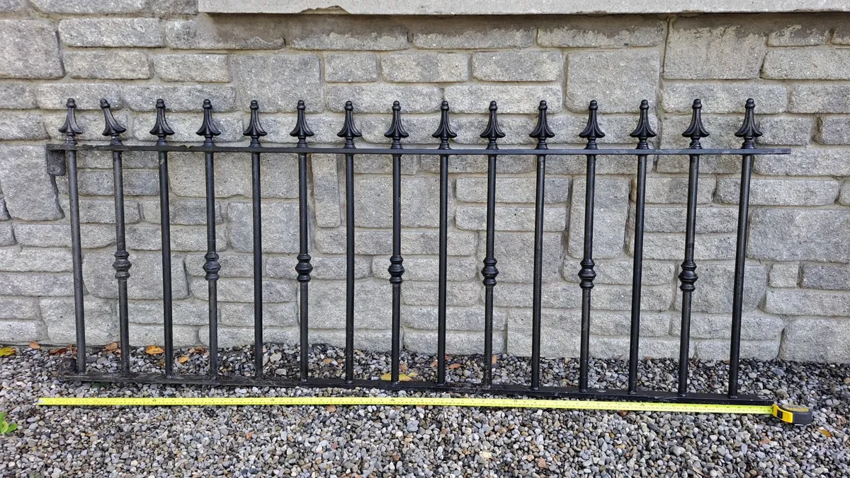 Galvanised Steel Railing (7.2m length) - Image 3