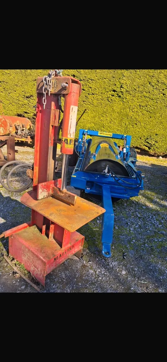 Second hand Malone log splitter