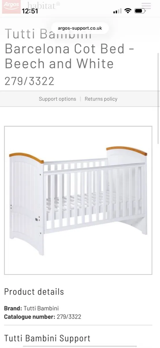 Children’s bedroom set complete baby tutti bambini - Image 2