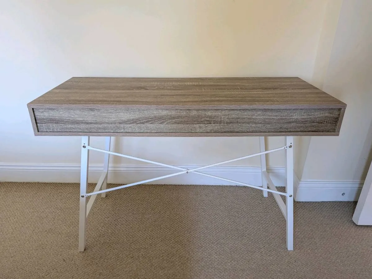 Desk light oak/white - Image 3