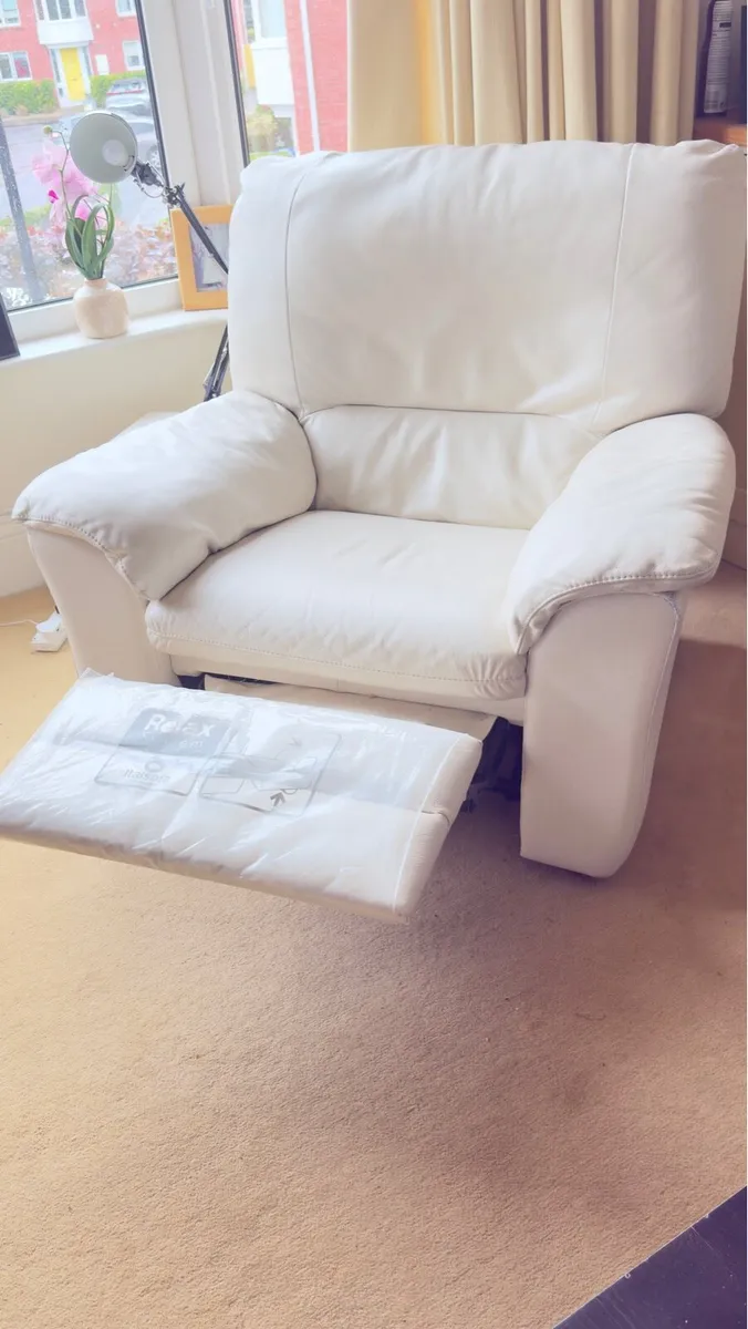 Leather Recliner Armchair - Image 1