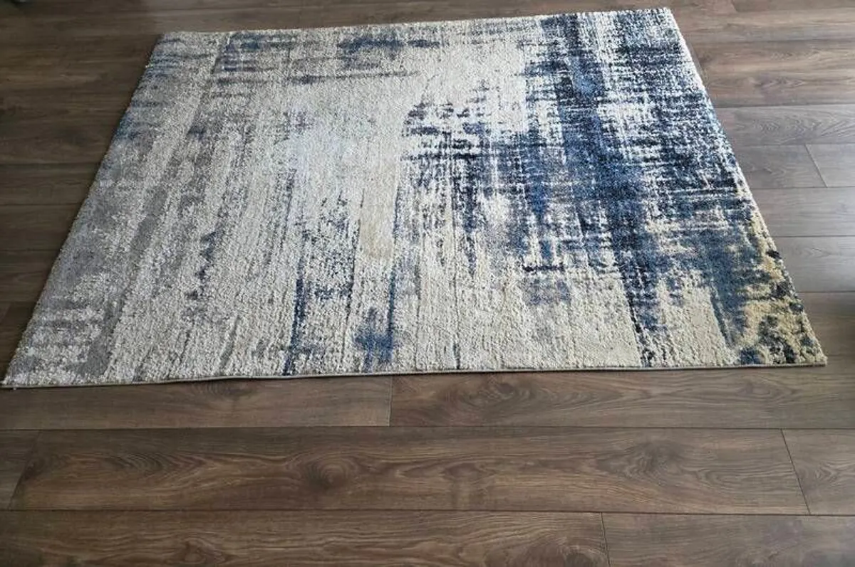Modern Abstract Rug - Image 1