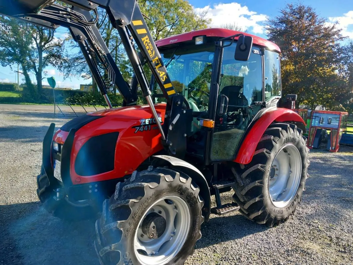 Zetor 7441 ,Rossmore FL45 loader - Image 2