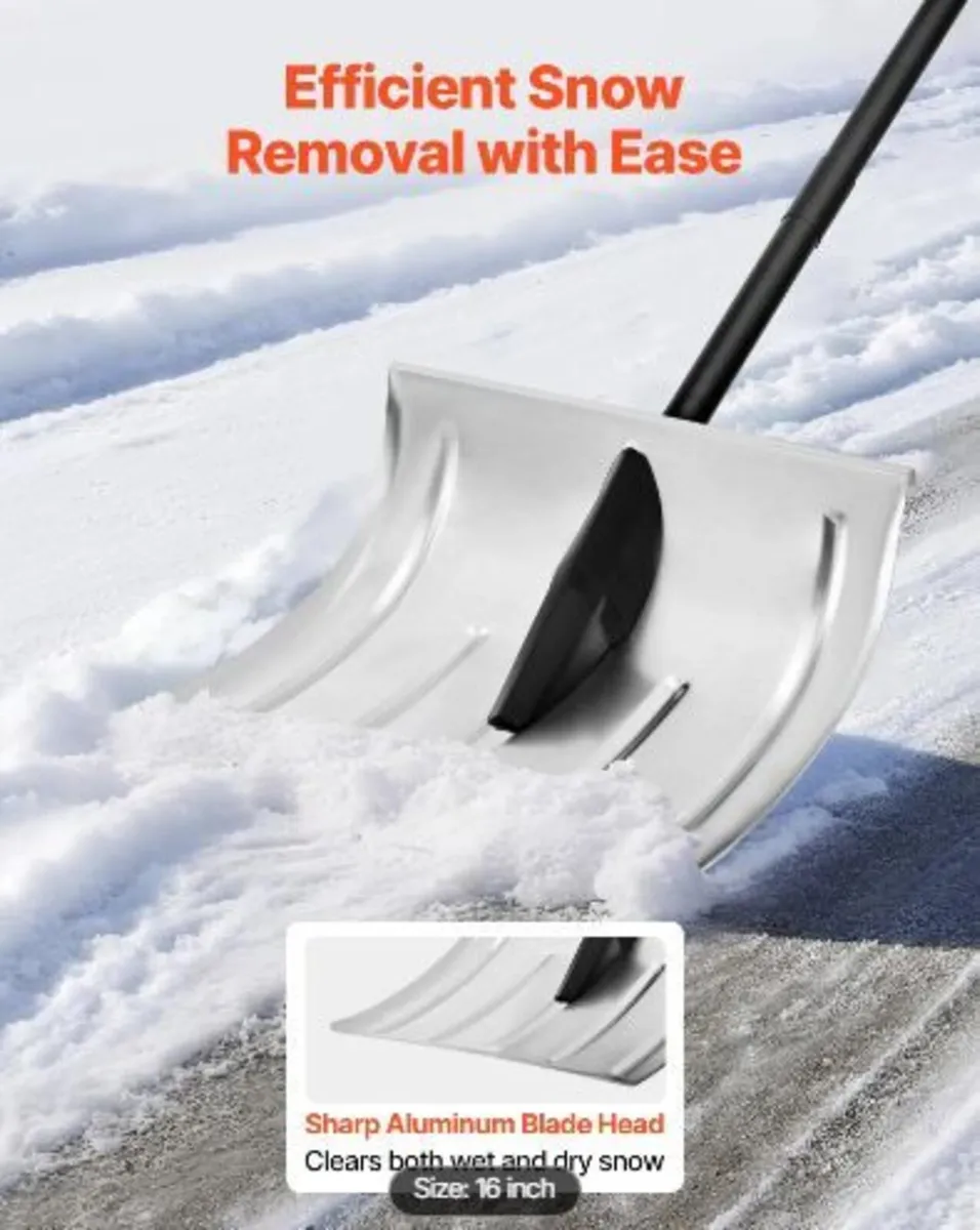 Snow Shovel for Driveway, 40cm - Image 3