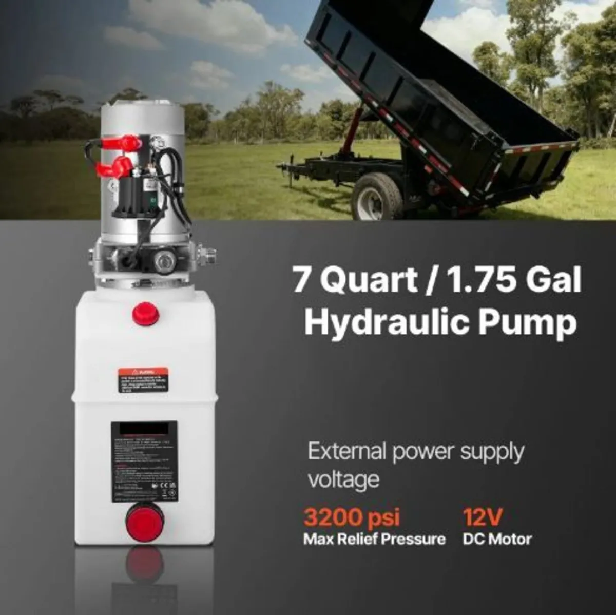 7 L Hydraulic Power Unit, Single Acting - Image 3