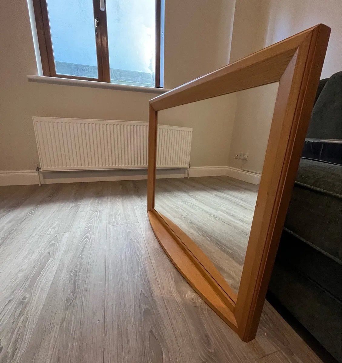 Solid Oak Wall Mirror - Image 2