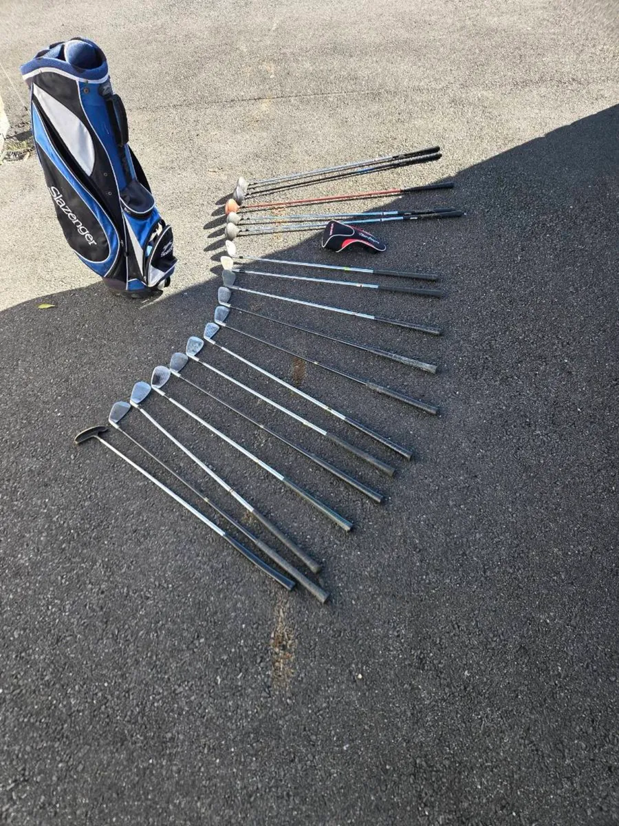 Assortment of golf clubs - Image 4