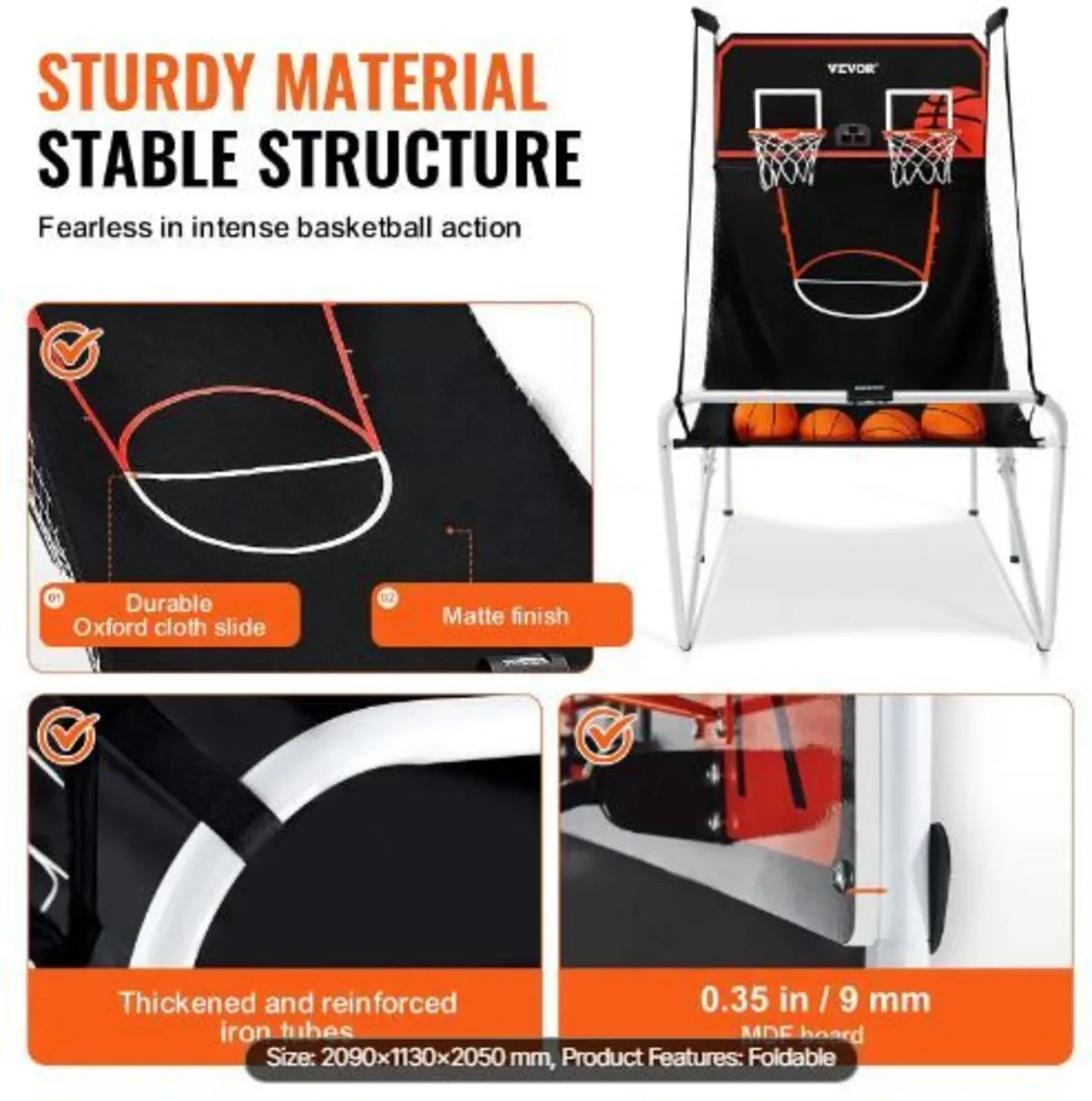 Foldable Basketball Arcade Game - Image 2