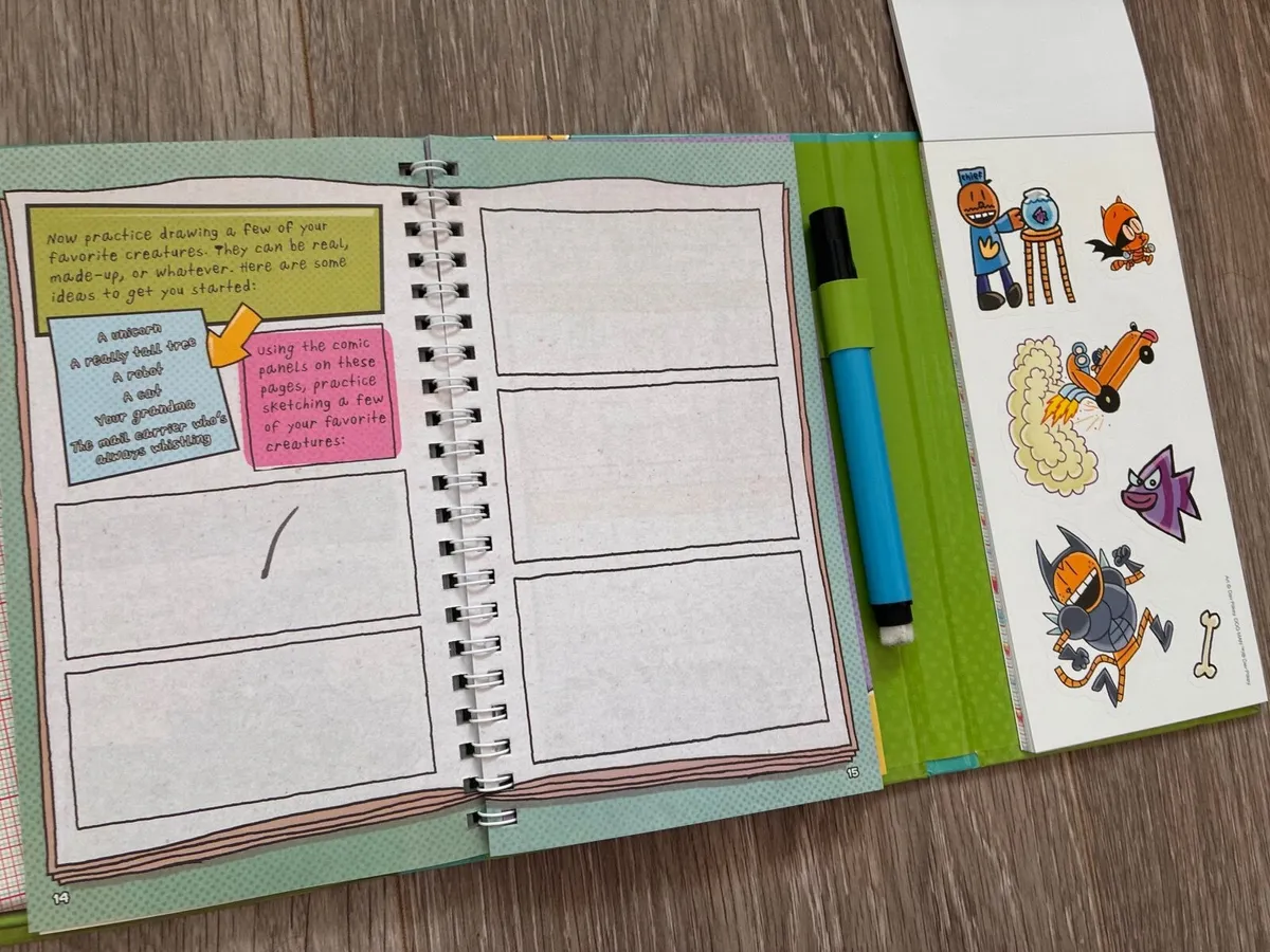 Dog Man: Guide to Creating Comics in 3-D Activity - Image 3