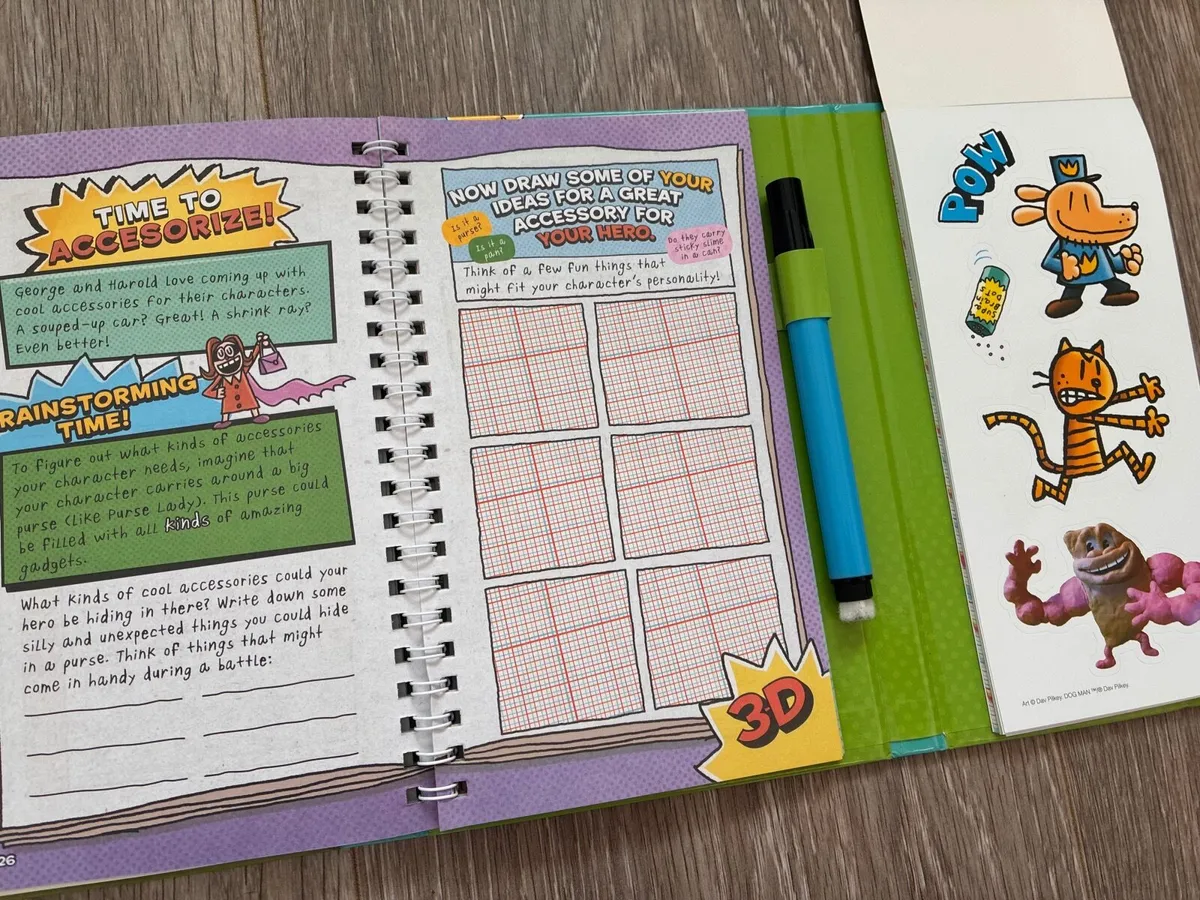 Dog Man: Guide to Creating Comics in 3-D Activity - Image 4