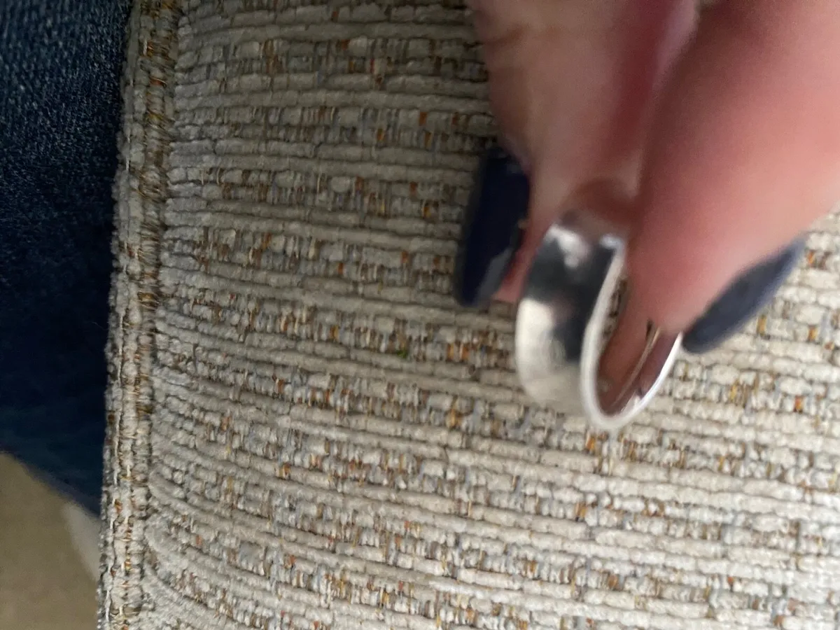 Authentic Tiffany & Co. 1837 Concave Silver Band R - Image 4