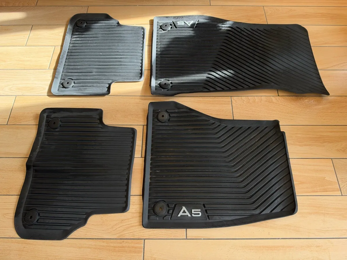 Audi A5 rubber matts - Image 2