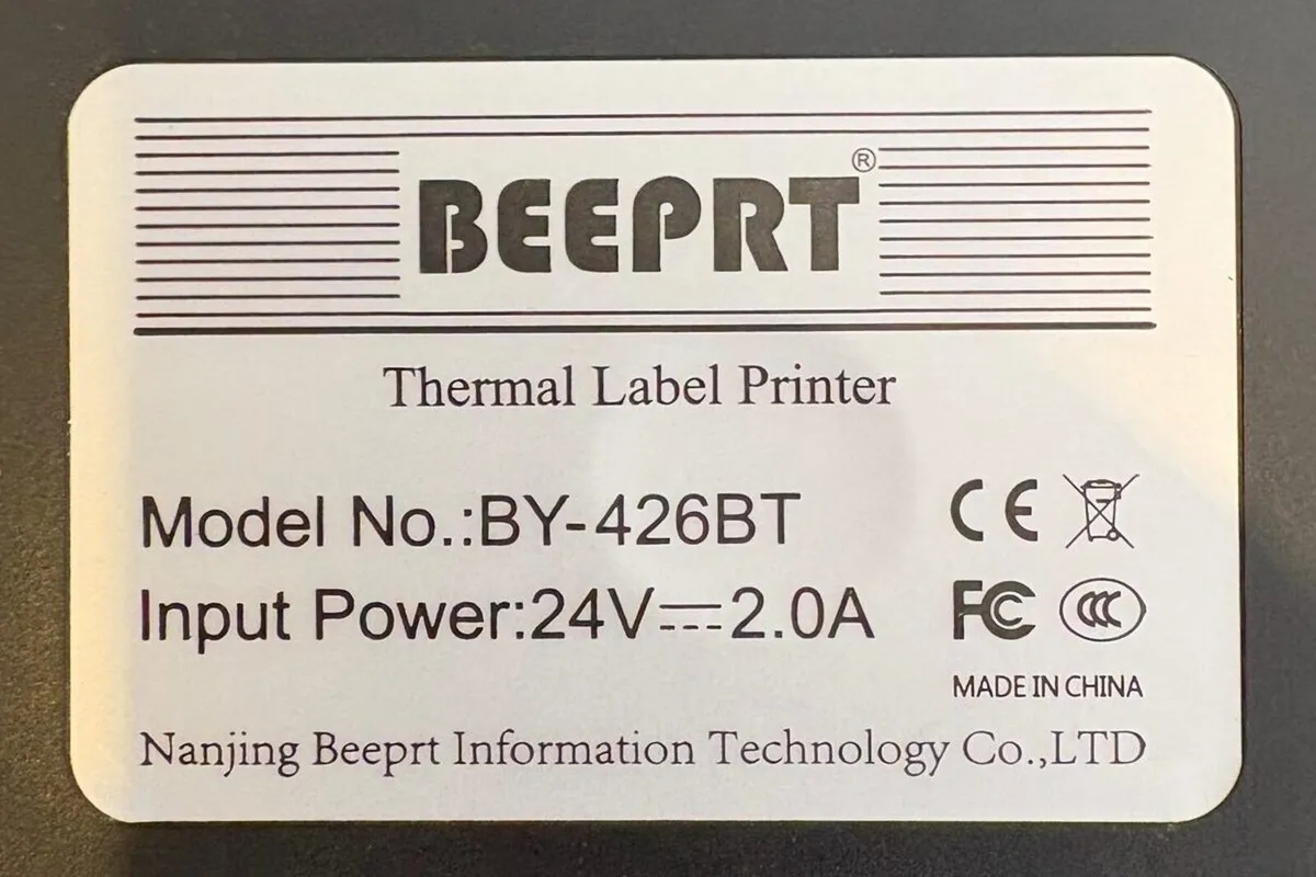 BEEPRT 4x6 Bluetooth Label Printer, Working - Image 4