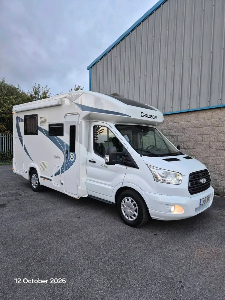 Chausson Korus 638 | 2016 | Island Bed | 65,000km - Image 1