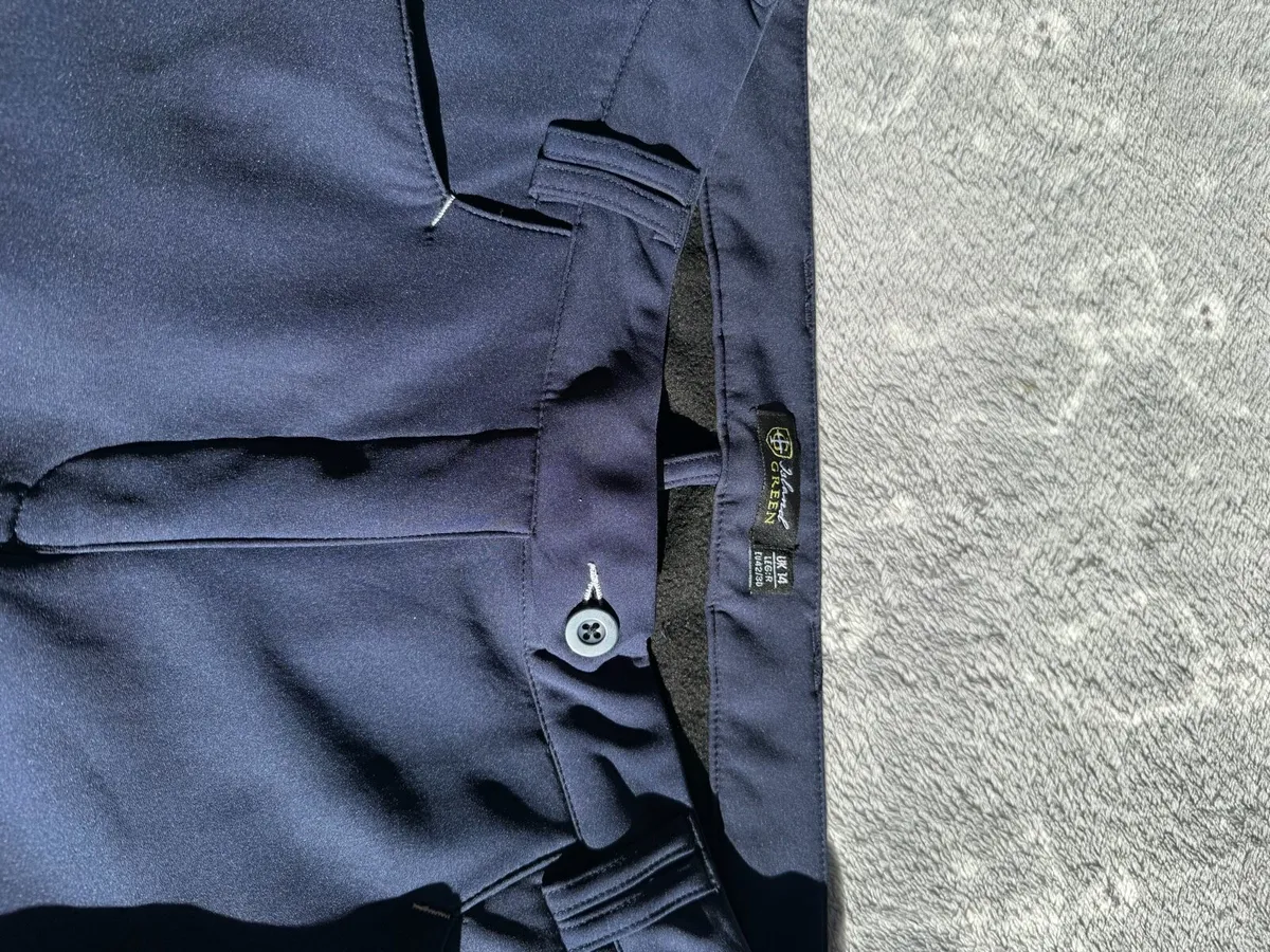 Ladies island green winter trousers - Image 2