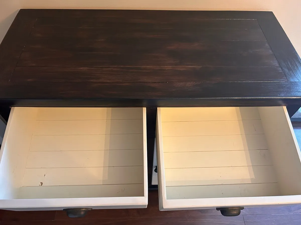 Matching sideboard and console table - Image 3
