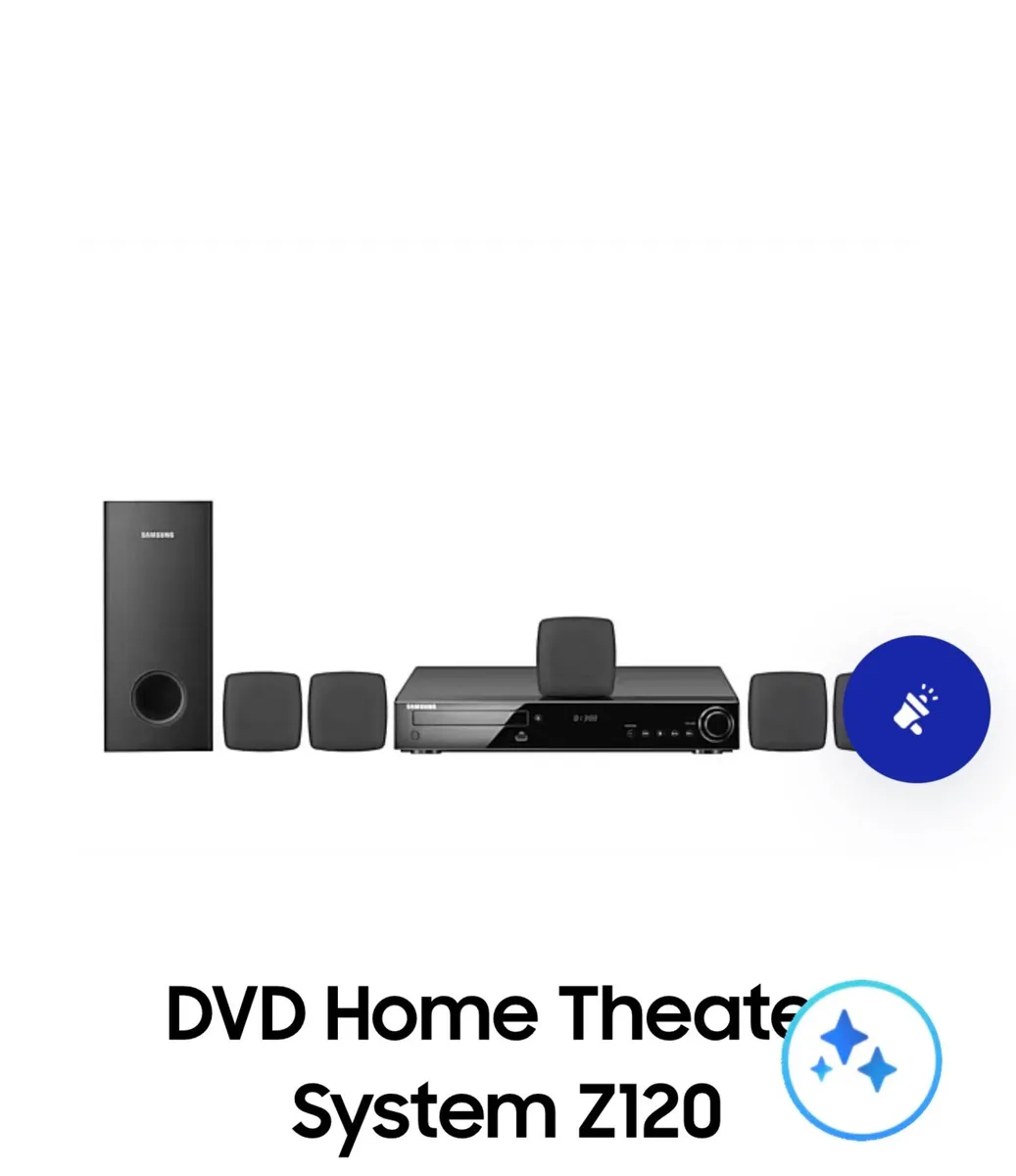 Samsung HT-Z120 DVD cinema set -new - Image 2