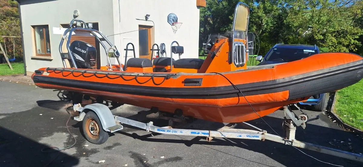6m Chinook Sea Fury RIB – Suzuki DF70 - Image 1