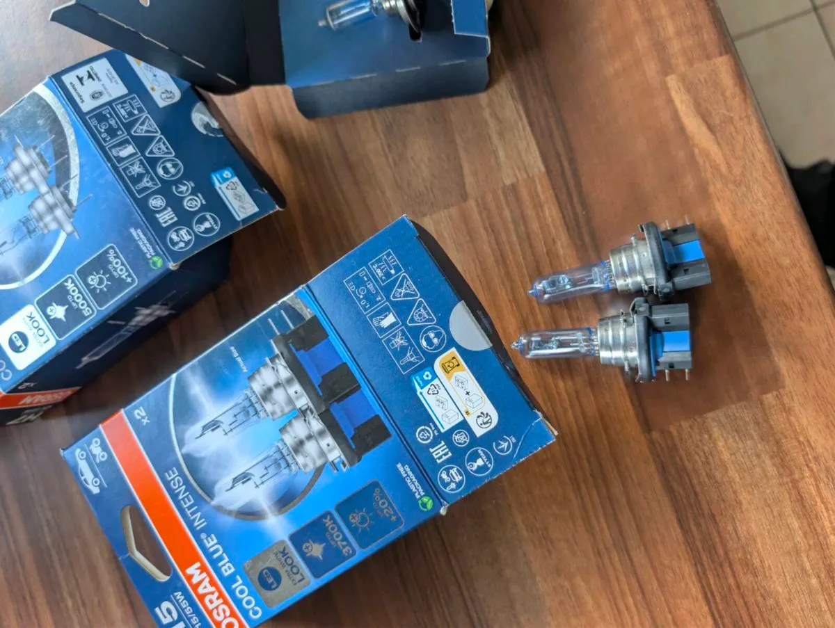OSRAM H15 & H7 Cool Blue, Not Used - Image 2