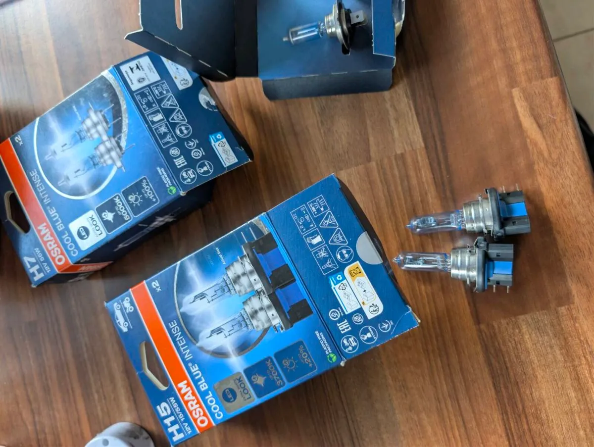 OSRAM H15 & H7 Cool Blue, Not Used - Image 3