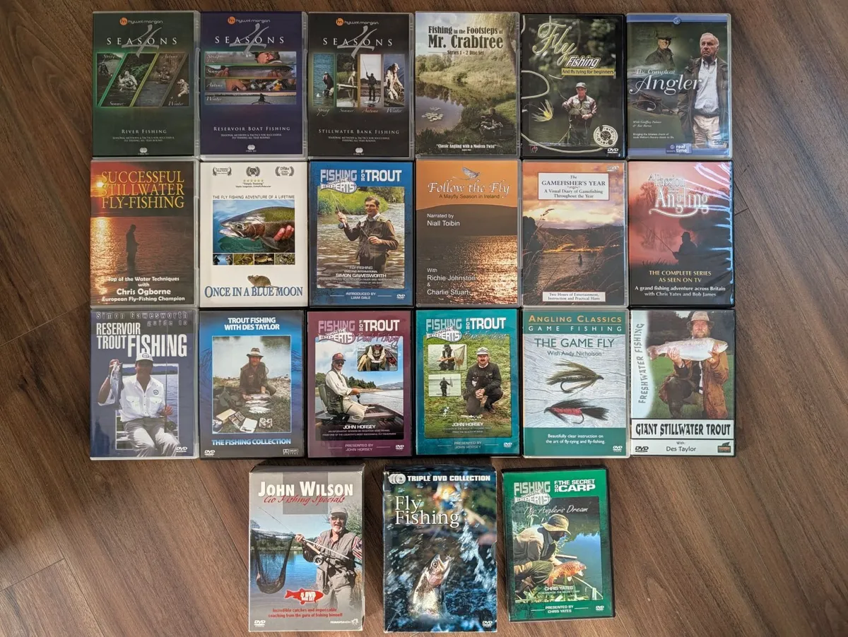 Selection of fly-fishing DVDs - Image 4