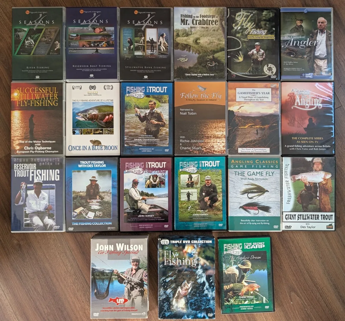 Selection of fly-fishing DVDs - Image 1