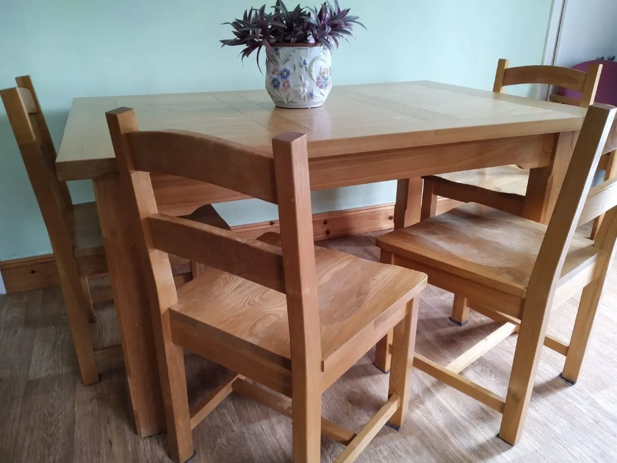 Dining Table and 6 Chairs - Image 1