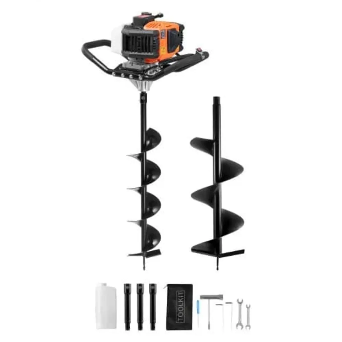 Post Hole Digger Gas Powered, 52CC 1450W Earth Aug - Image 1