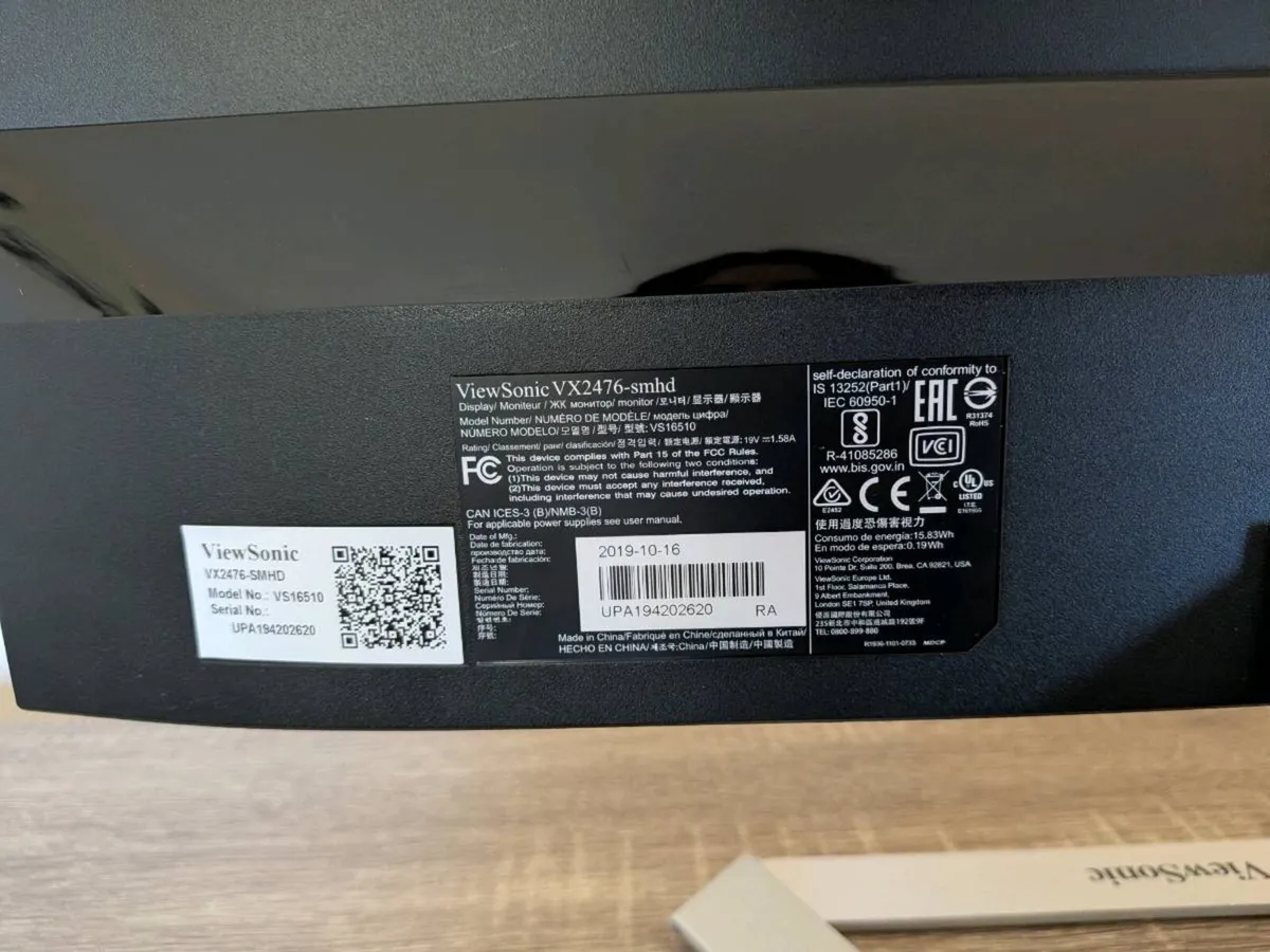 ViewSonic 24" Full HD monitor - Image 4