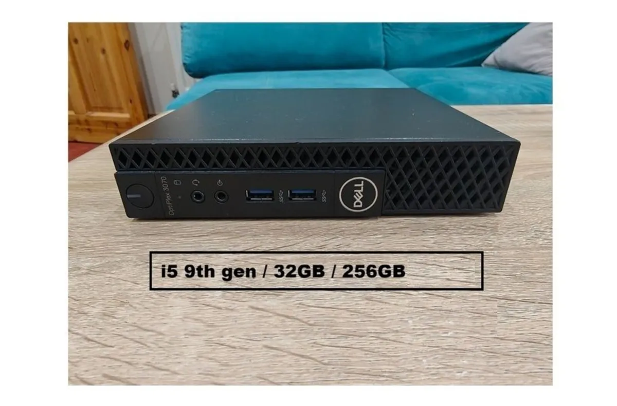 Dell OptiPlex 3070 Micro PC | i5 (9th gen) | 32GB - Image 1