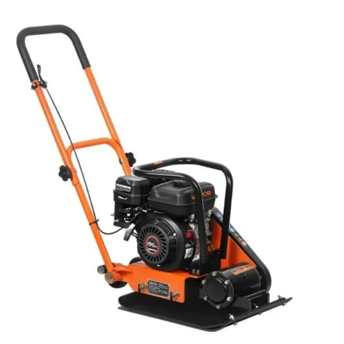 Plate Compactor, 6.5 HP 196CC Gas Engine, 5600 VPM - Image 1