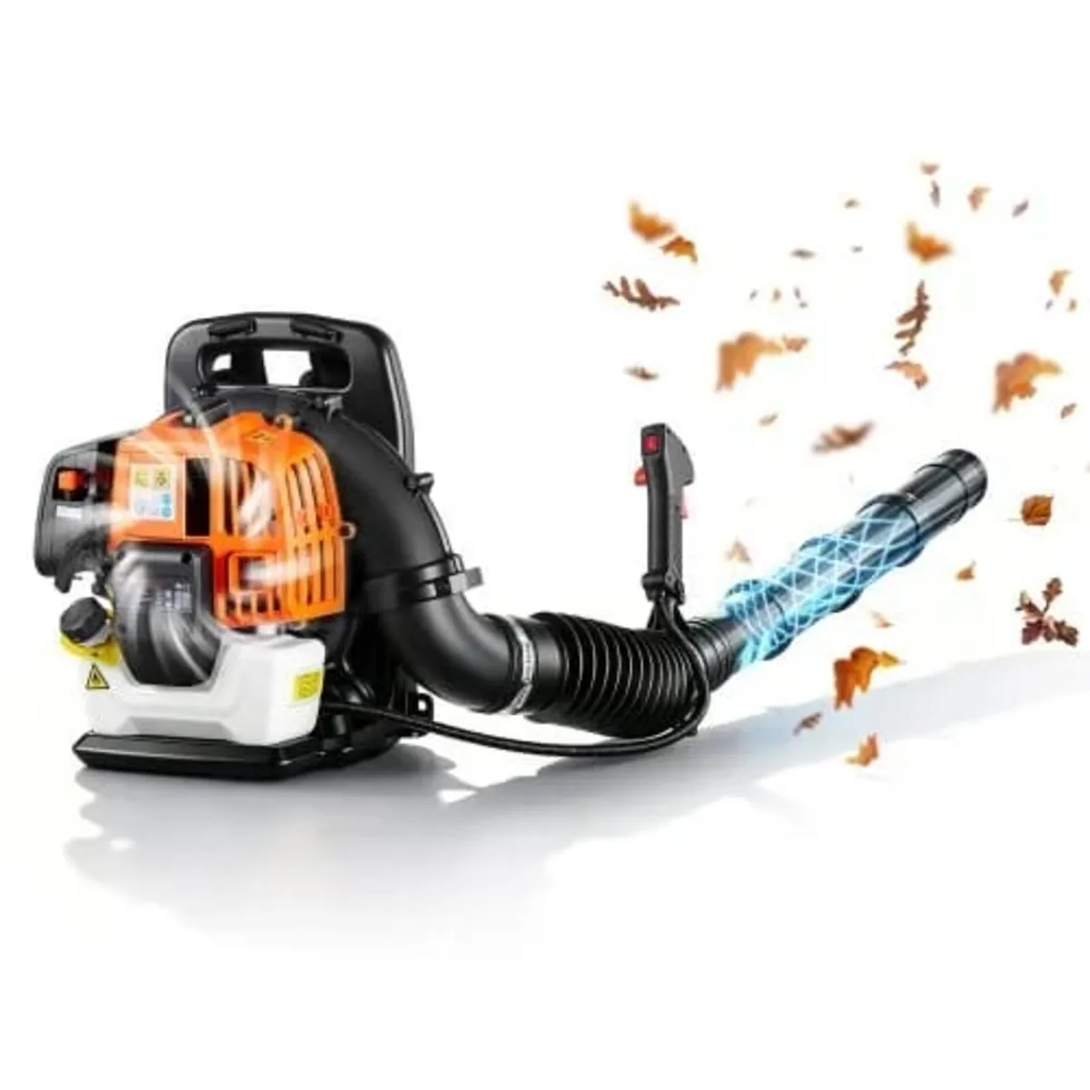 Backpack Leaf Blower, 43CC 2-Stroke Engine Gas Pow - Image 1