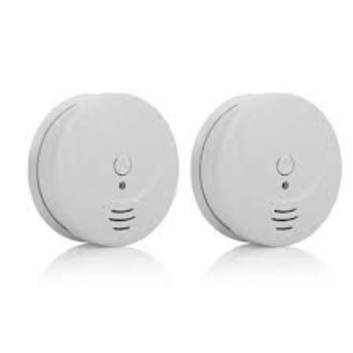 2 Smoke Alarms CO Carbon Monoxide Detectors (New).
