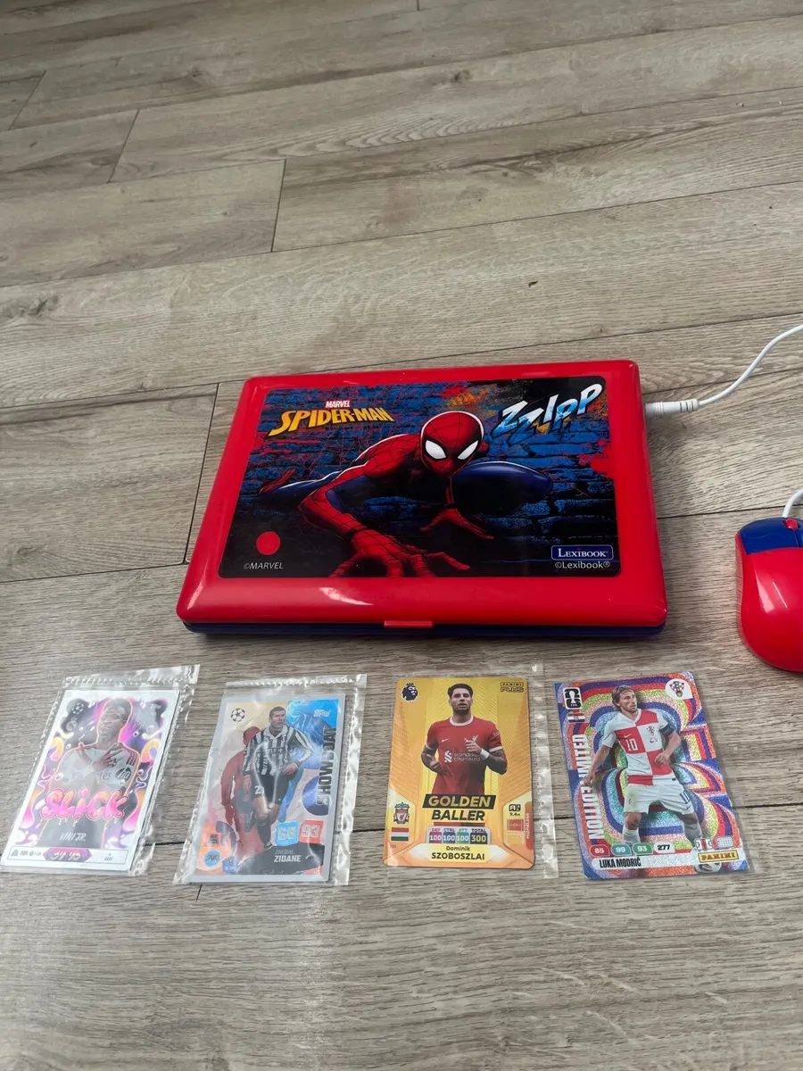 Kids lexibook laptop & match attack cards - Image 1