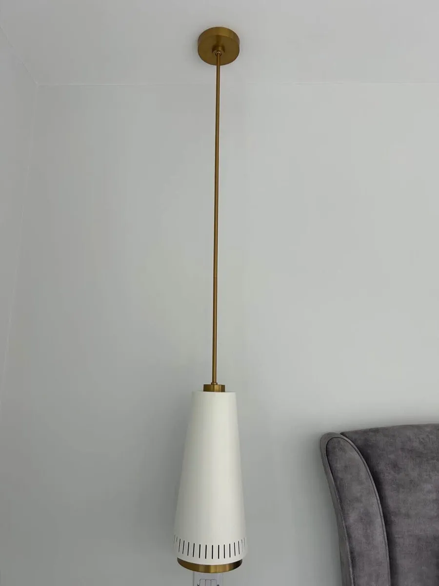 Pair of Ellen DeGeneres Designer Pendant Lights - Image 2