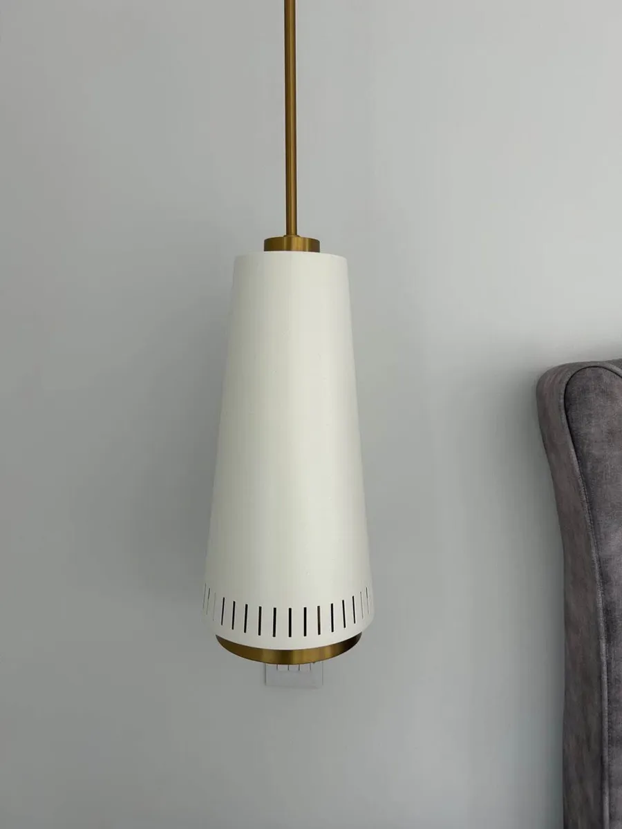 Pair of Ellen DeGeneres Designer Pendant Lights - Image 1